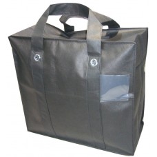 Non-Woven Polyprop Carry Bag / Storage Bag - 21" x 19" x 9.5" - Black